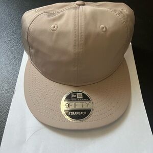Fear of God x New Era NEW Essentials Tan Strapback Cap